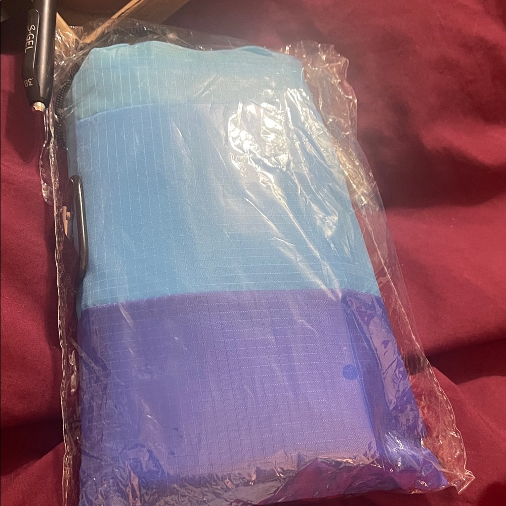 Blue and Purple keep dry bag